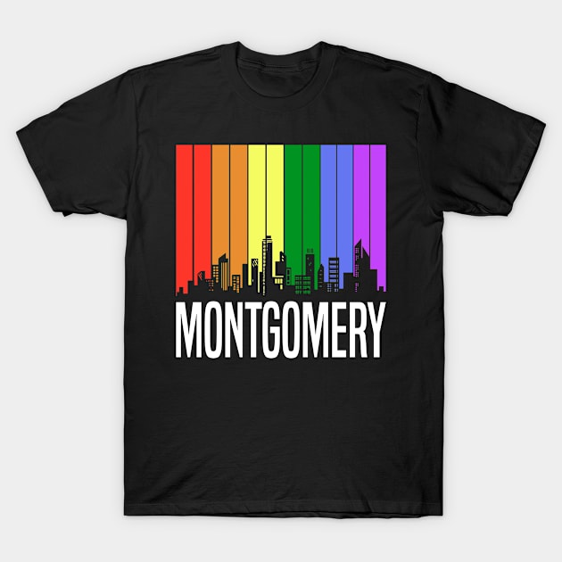 The Love For My City Montgomery Great Gift For Everyone Who Likes This Place. T-Shirt by gdimido